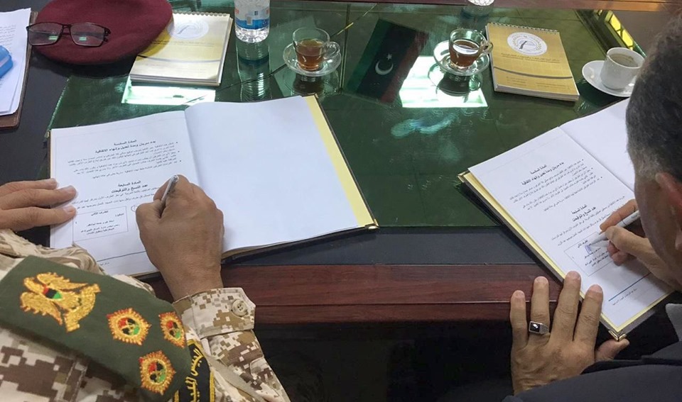 LCDHR يوقع اتفاقية تعاون مع مركز ليبيا للدراسات والبحوث الاستراتيجية 