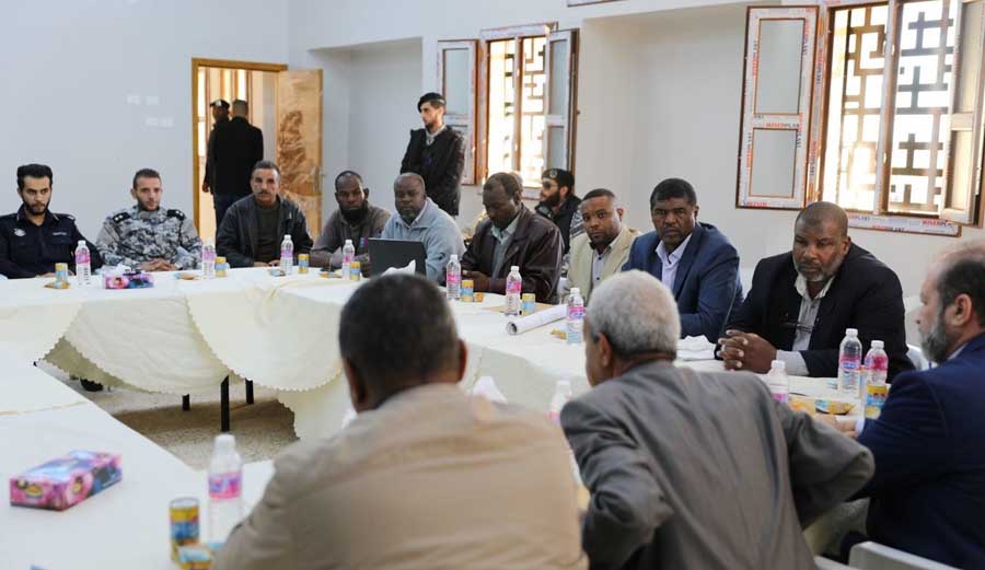 يعقوب الحلو يزور مدينة تاورغاء ويشيد بجهود السلطة المحلية