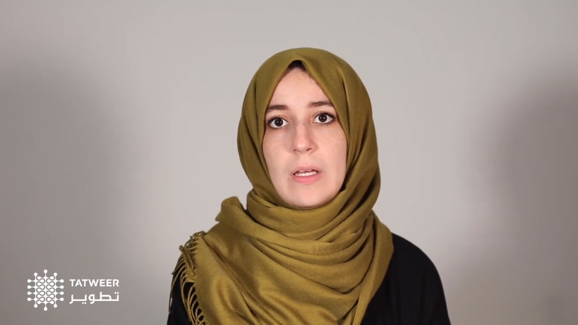 السيدة آلاء الخوجة من مؤسسة تطوير تتحدث عن تجربتها من خلال المشاركة في برنامج TechWomen في سان فرانسيسكو عام 2019